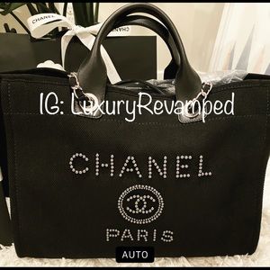 Canvas Pearl Chanel Deauville Tote ❌ SOLD ❌